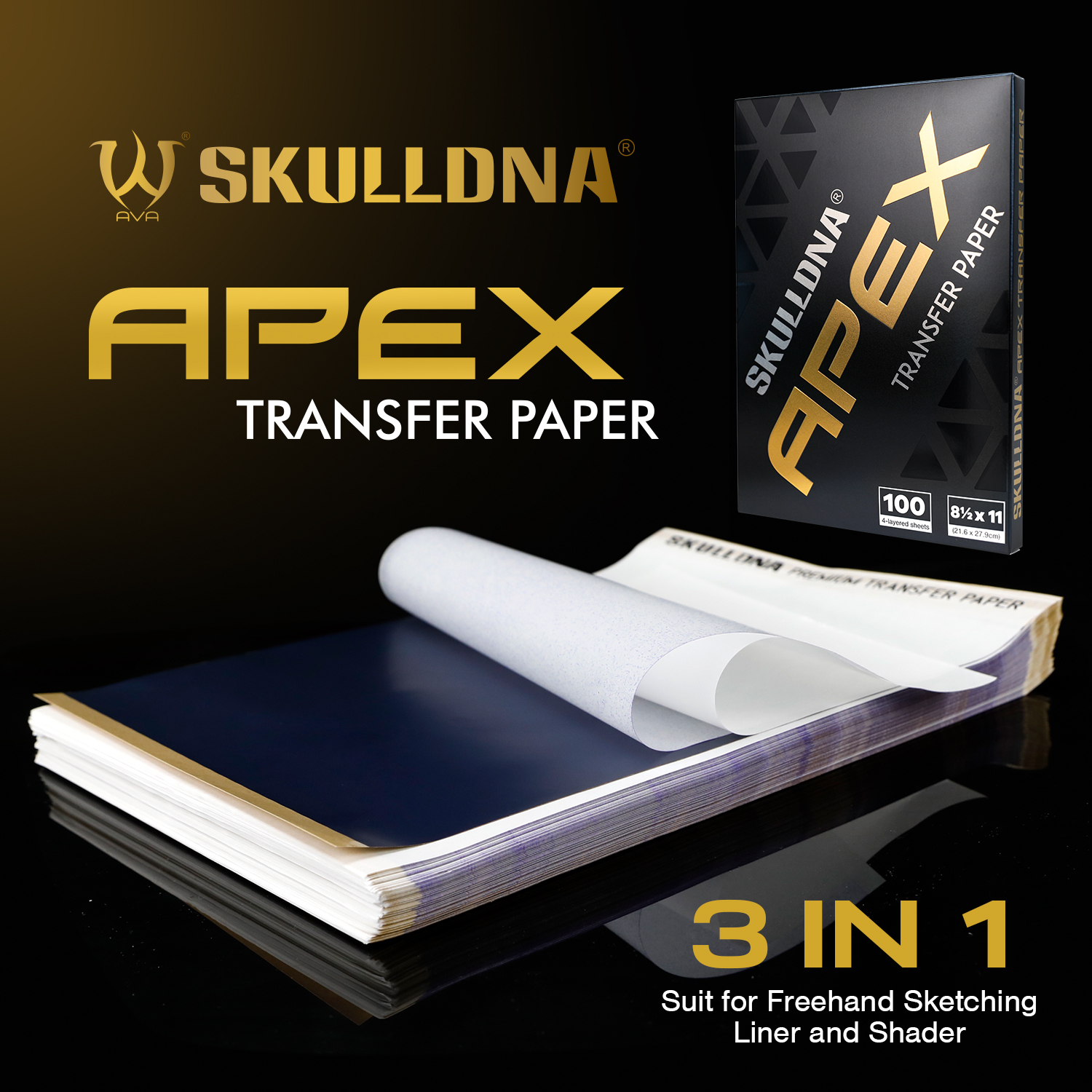 SKULLDNA APEX TERMAK KAĞIT/APEX THERMAL PAPER